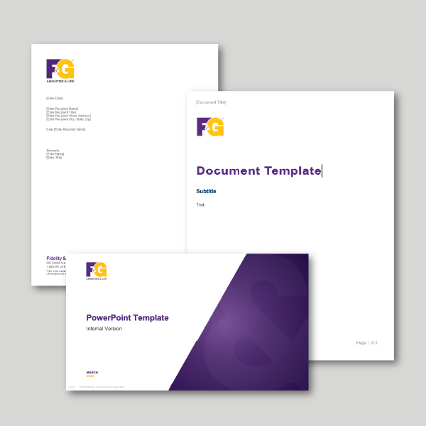 Examples of Brand Usage | F&G