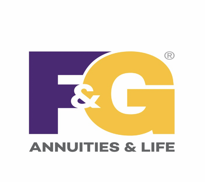 F&G logo with incorrect vertical proportions