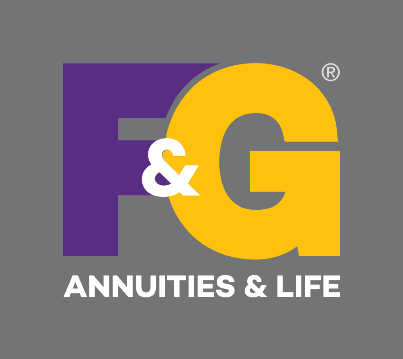 F&G logo with ampersand filled in white