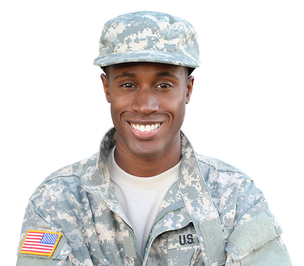 A man in military uniform